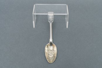 RARE Antique Samuel Hayne & Dudley Cater Sterling Silver 1859 Berry Spoon