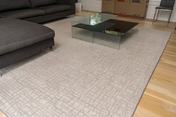 Grey/ Beige 11 X 12 Area Rug