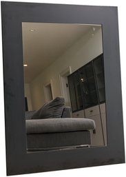 Black Metal Frame Mirror