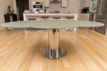 Bontempi Casa Giro Extendable Round Dining Table - Retail $5,681