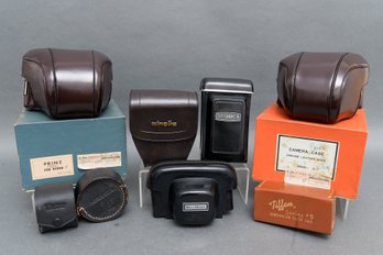 Collection Of Assorted Vintage Cases - Vivitar, Bell And Howard, Minolta And More!