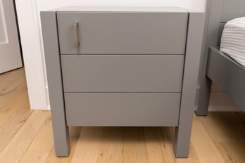 The Land Of Nod Uptown Nightstand, Grey