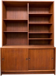 Mid-Century Borge Mogensen (Danish, 1914-1972) For Karl Andersson, Bra Bohag Scandinavian Teak Bookcase