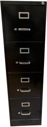 4- Drawer Vertical Filing Cabinet, Black (1 Of 3)