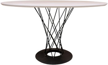 Isamu Noguchi Style Cyclone Round Dining Table