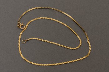 14K Yellow Gold Necklace (4.1 Grams)