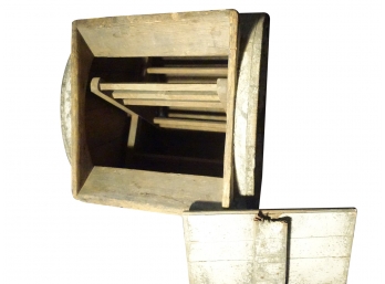 Turn Of The Century Vintage Wooden Clothes Washer