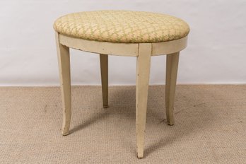 Vintage Oval Vanity Stool