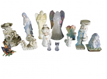 Ceramic And Wax Figurines