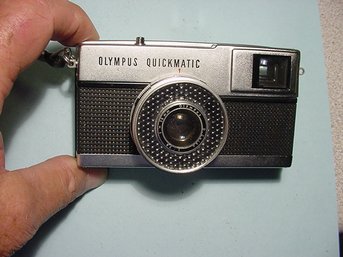 Olympus Quickmatic Camera And Case