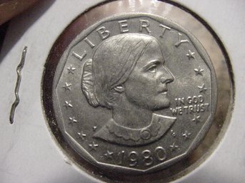 1980 P  Susan B Anthony US Dollar - UNC
