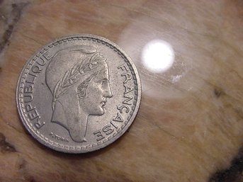 1948 France 10 Franc Coin