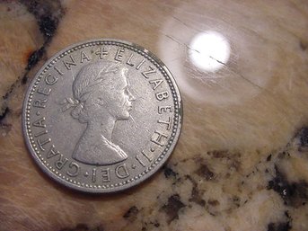 1965 Great Britain 2 Shillings Coin