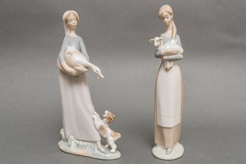 Pair Of Lladro Figurines