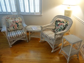 Set Of Fine Wicker Furniture
