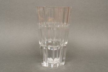 Orrefors 8' Crystal Vase Marked 4174/221