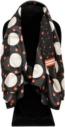 Balenciaga Dots Silk Scarf