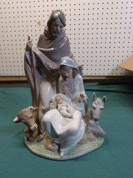 Lladro St. Joseph's Figurine In Glossy Porcelain