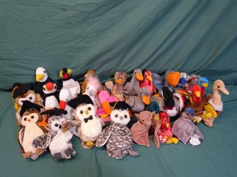 Lot Of 27 Flying Creature Beanie Babies