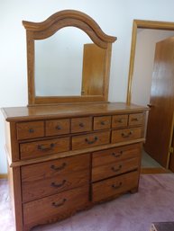 Vaughan Basset Oak River Dresser With 9 Drawersmade In USA.