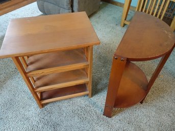 Two End Tables.