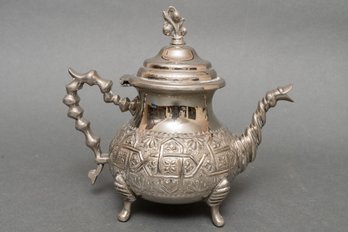 Vintage Silver Plated Moroccan Teapot