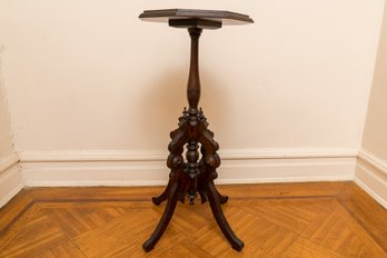 Antique Victorian Pedestal Table