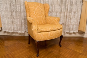 Vintage Wingback Uphosltered Chair