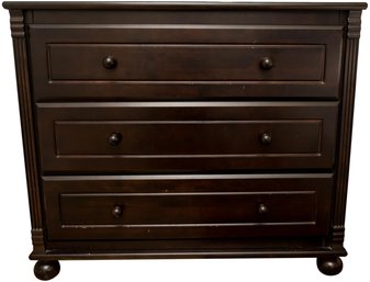 Bellini Jessica Italian Espresso Three Drawer Dresser (RETAIL $520)