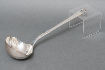 Vintage Frigast Sterling Silver 'Danish Crown' Gravy Ladle