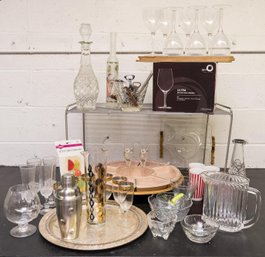 Collection Of Barware And More