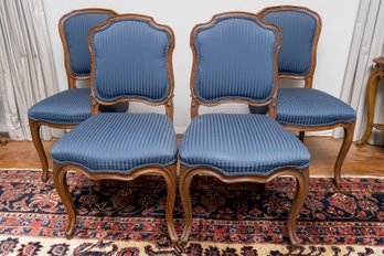 Set Of Four Compatible Dining Side Chairs