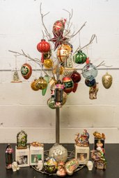 Large Collection Of Holiday Christmas Balls