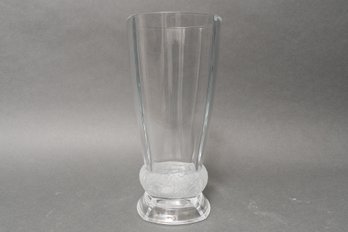 NEW! J.D. Durand Crystal Vase In Original Box
