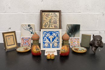 Assorted Decorative Wall Tile, Decor, And More