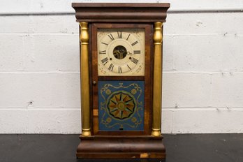 Seth Thomas Clock Co., Plymouth Hollow, Conn. Column Shelf Clock