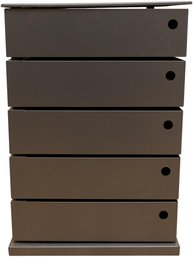 Dottus Italian Pivot Five Drawer Storage Tower