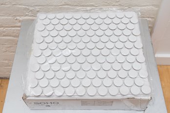 Three Boxes Of Soho Studio Corp Simple White Circles Tile