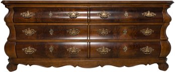 Henredon Villandry Collection French Bombe Style Six Drawer Dresser