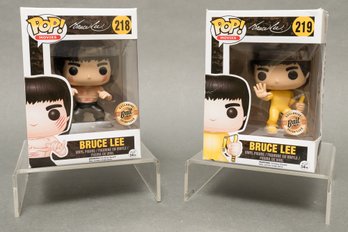 Pair Of Funko Pop! Movie Series 'Bruce Lee' Figurines (2 Of 2)