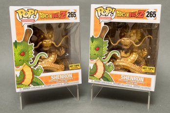 Pair Of Funko Pop! Dragon Ball Z 'Shenron' 265 Figurines