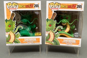 Pair Of Funko Pop! Dragon Ball Z 'Shenron' 265 Figurines