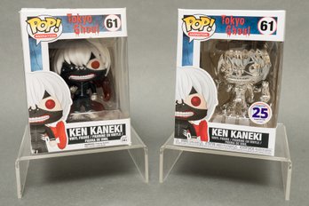 Pair Of Funko Pop! Toky Ghoul 'Ken Kaneki' Figurines