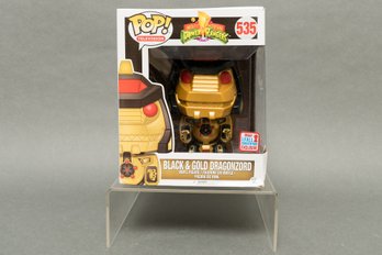Funko Pop! Power Rangers 'Dragonzord - Black And Gold' 535 Figurine (2 Of 3)