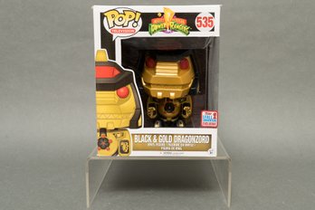 Funko Pop! Power Rangers 'Dragonzord - Black And Gold' 535 Figurine (3 Of 3)