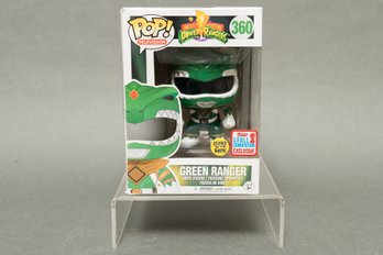 Funko Pop! Power Rangers 'Green Ranger - Glow In The Dark' 360 Figurine (2 Of 4)