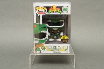 Funko Pop! Power Rangers 'Green Ranger - Metallic' 360 Figurine