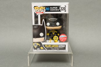 Funko Pop! DC Comics 'Yellow Lantern Batman - Glow In The Dark' 220 Figurine