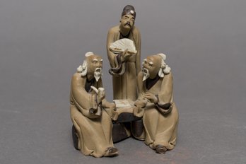 Chinese Mud Men Figurine