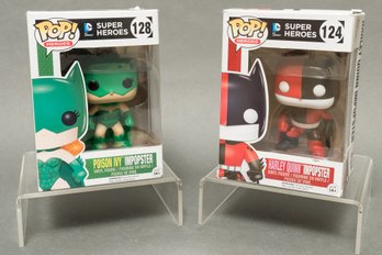 Pair Of Funko Pop! DC Comics Imposters Figurine